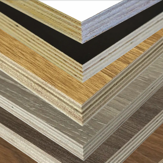Sample RV Melamine Plywood box - 6 colours